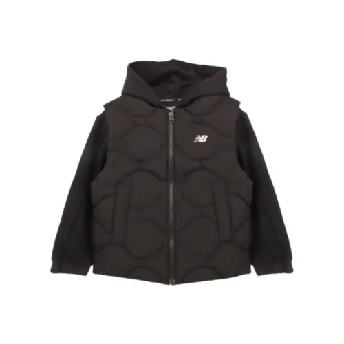 New Balance совместная линия Повседневная спортивная одежда NB Черная Подростки