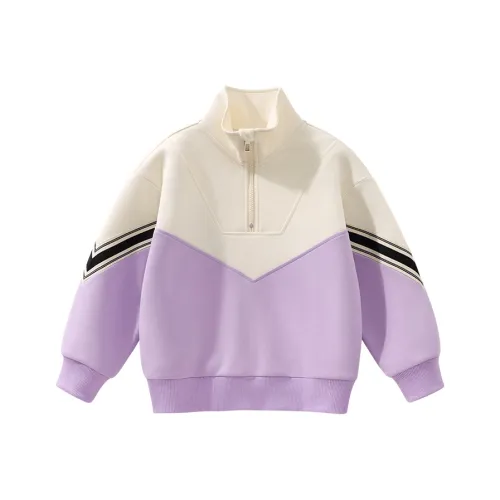 Свитшот SESAME STREET девичий фиолетовый детский