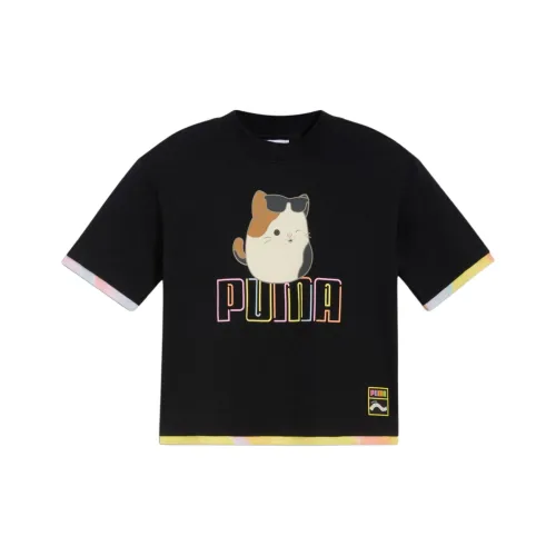 PUMA x SQUISHMALLOWS T-рубашка Черная для детей 3-7 лет