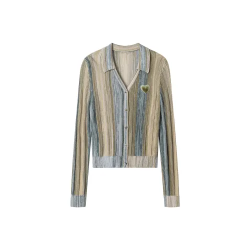 XIRAN Зеленый Женский Трикотаж