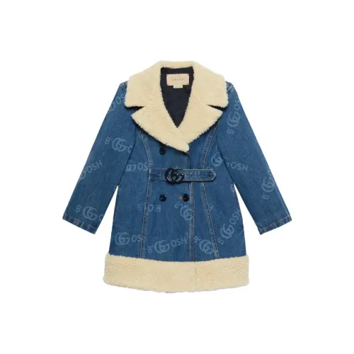 GUCCI x OshKosh B'gosh Пальто Синее Детское