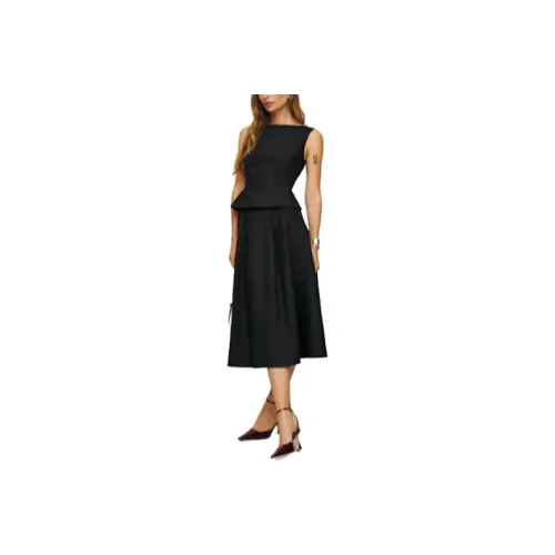 Комплект с юбкой Reformation Women's Black
