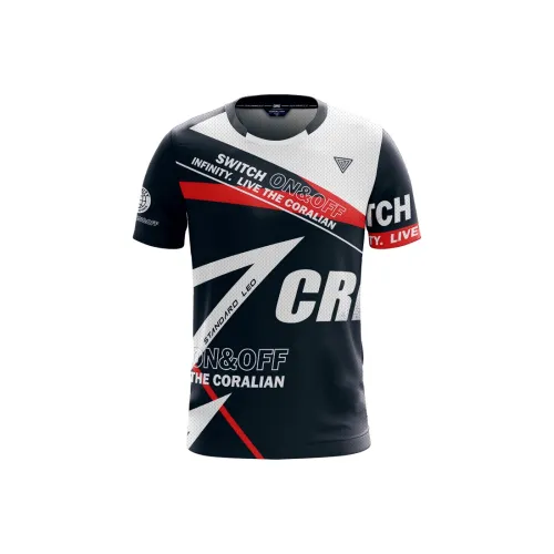 CORALIAN Бадминтон Джерси Женские Черный