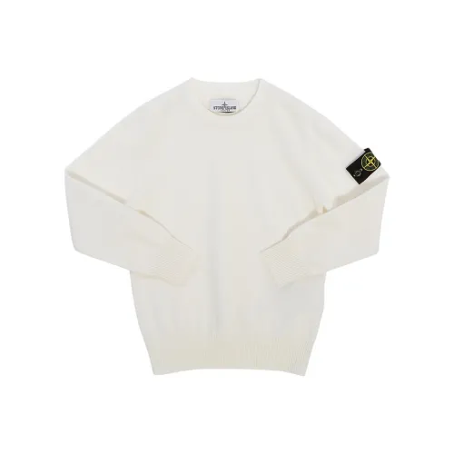 STONE ISLAND Белый Kids Свитеры