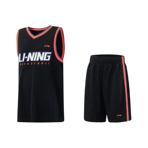 LINING YOUNG Повседневная спортивная одежда Basketball Overall Fitness SS25 Черный Подростки