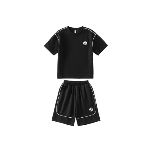 MACBANA Повседневный Спортивный Комплект из 2 предметов Черный Подростки