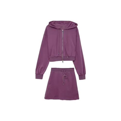Icicofficial Комплект с юбкой Женские Фиолетовый