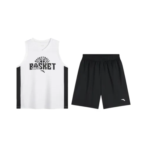 Antakids Повседневная Спортивная Одежда Детская Чисто Белый Мечтательный Черный