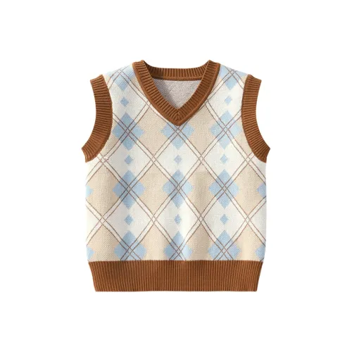 Свитер SESAME STREET Color Block Patchwork Coffee Baby