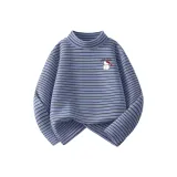 Хсен Бумажный пакет K Голубо-серый Полоски