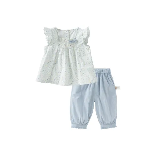 DAVE BELLA Повседневная спортивная одежда Маленький цветочный принт для детей 3-7 лет