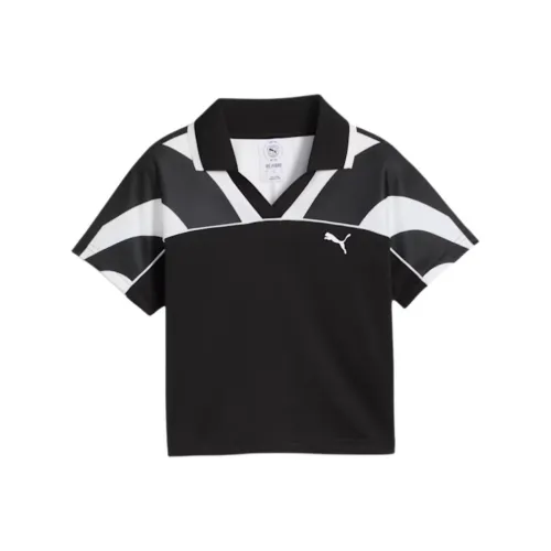 PUMA Футбол Джерси Женские Черный