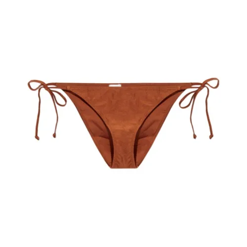 GANNI Плавки Женские Коричневый