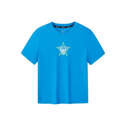 ERKE KIDS T-рубашка Cloud Mountain синяя для подростков