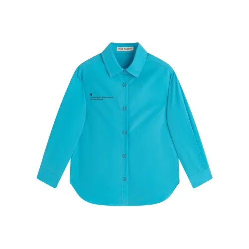 Pink Teddy Синий Kids Рубашки
