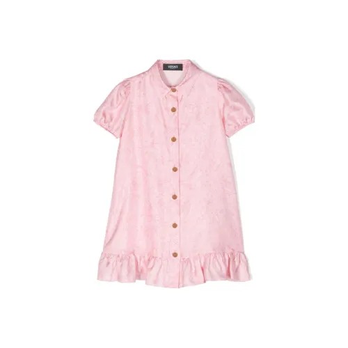 VERSACE Детское платье розовое