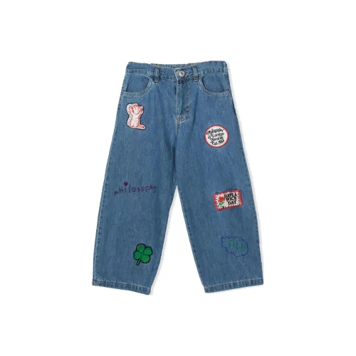 PHILOSOPHY DI LORENZO SERAFINI Джинсы Детские Синие