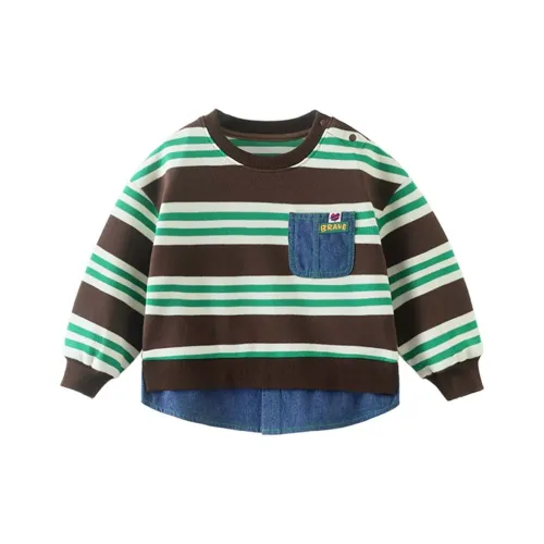 CICIIBEAR Толстовка Сосновый зеленый для детей 3-7 лет