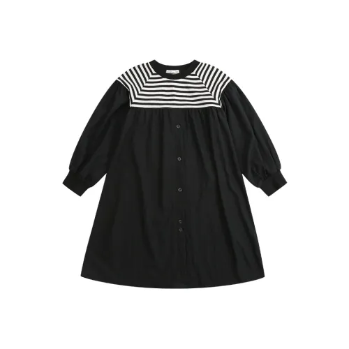 Pure and Good Детское платье черного цвета