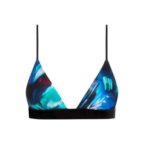 CALVIN KLEIN Бикини Европейская версия Женские Пальма Синий