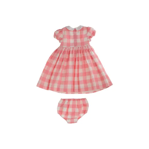 Polo Ralph Lauren Платье Розово-белый для малышей и детей дошкольного возраста