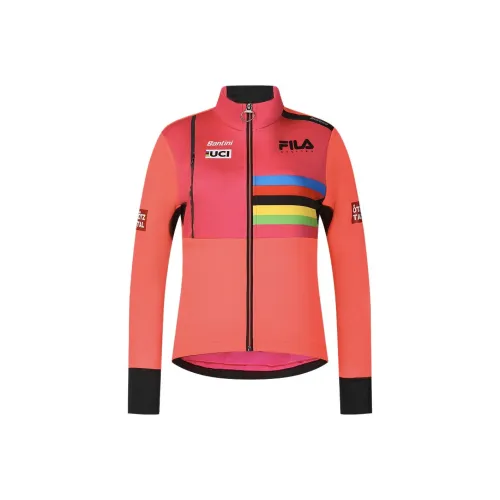 FILA Велосипедная одежда Женская Гранат Красный