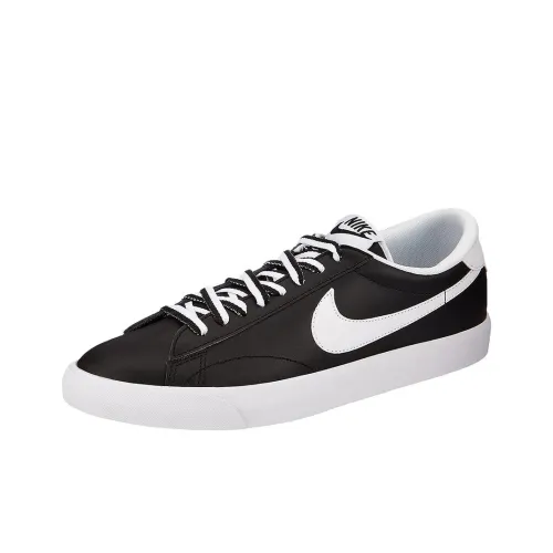 Nike Tennis Classic Slip-Resistant Abrasion-Resistant Low Top Скейтбординг Кроссовки Мужские Черные
