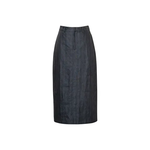 ROEYSHOUSE Повседневный длинный юбка женские полосы