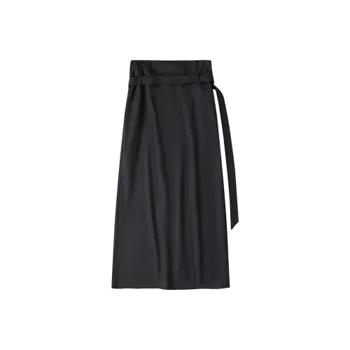 CYCLE DOCUMENT Повседневная длинная юбка женский каменный рок серый