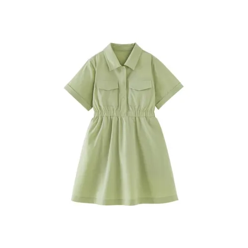 Mini Bala Детское платье среднего размера зеленого цвета