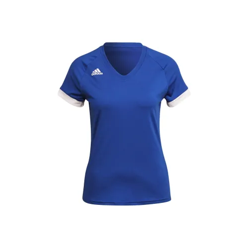 Adidas QUICKSET Джерси Волейбол Джерси Женские Синий