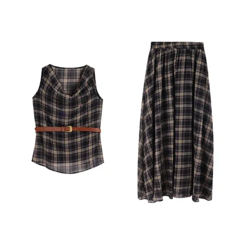 SNZX Комплект с юбкой Женские Цвет на изображении