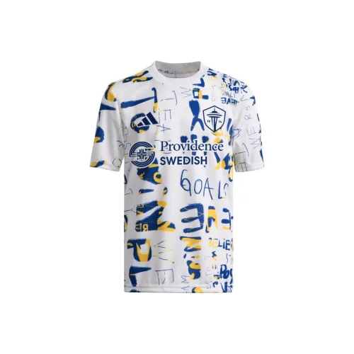Adidas Seattle Sounders FCAEROREADY T Рубашка FW24 Белый Смешанный цвет Детский