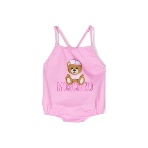 MOSCHINO Облегающие купальники унисекс для малышей и детей младшего возраста розовый