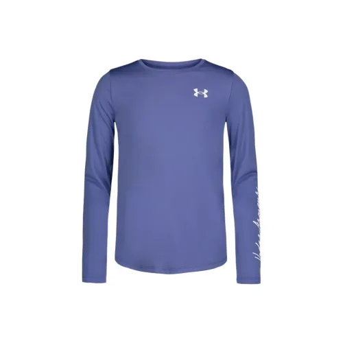 Under Armour UA UPF T-Shirt Детский Фиолетовый