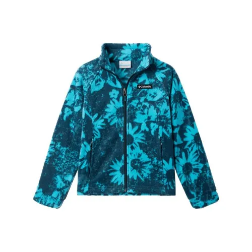 Columbia Benton Springs™ II Velvet Feel Пальто Детское Темно-циановый