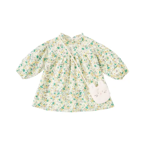 DAVE&BELLA Baby & Toddler Series Зеленые Платья для Детей