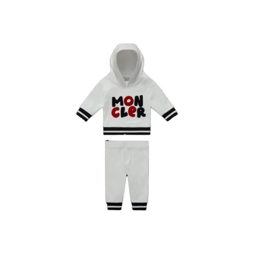 Moncler Kids Комплекты Шерпа Свитшот Набор Белый Младенец для Малышей