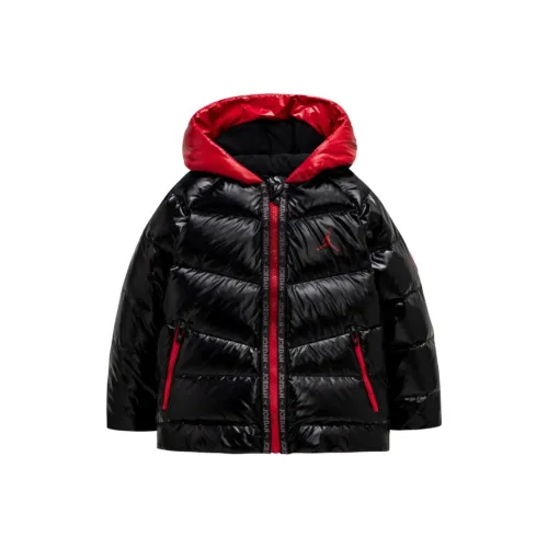 Джордан Пуховик Глубокий Черный для детей 3-7 лет