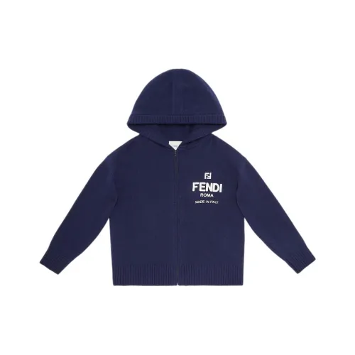 FENDI Синий Kids Свитеры