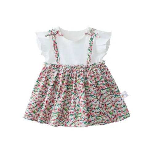 CICIIBEAR Платье Маленькое Цветочное Детское