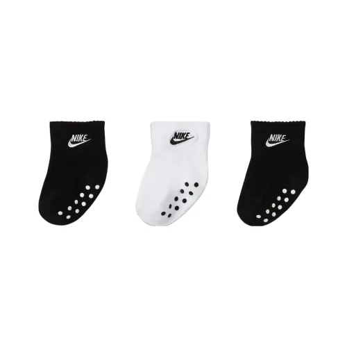 NIKE 3 шт Черный+Белый+Black Baby Носки