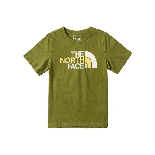 The North Face T-Shirt Оливково-зеленый Детский