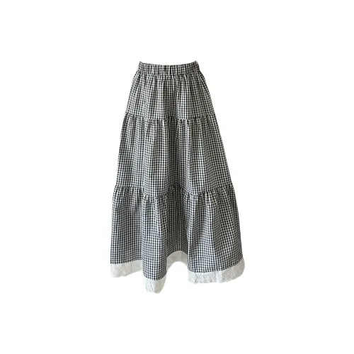 TUSHIFEI Повседневный Длинный Юбка Женские Цвет на изображении