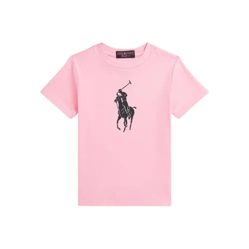 Polo Ralph Lauren Повседневная футболка FW24 Розовая для детей