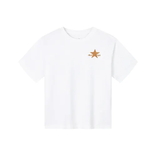 Конверс T-рубашка Pure White для детей 3-7 лет