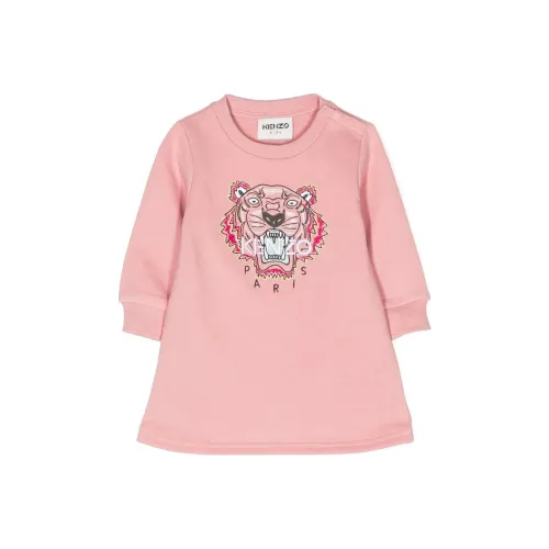 KENZO Розовые Детские Платья