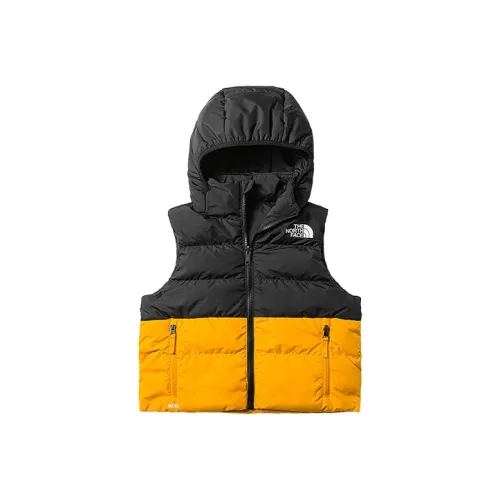 The North Face Желтые Детские Жилеты