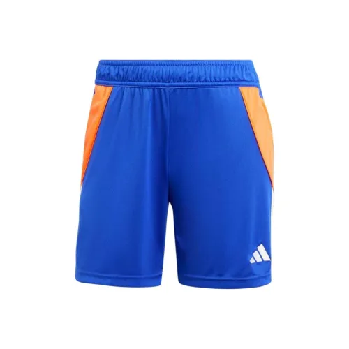 Adidas Tiro 24 Tiro 24 Тренировочные шорты Футбол Низ Женские Синий Белый Красный