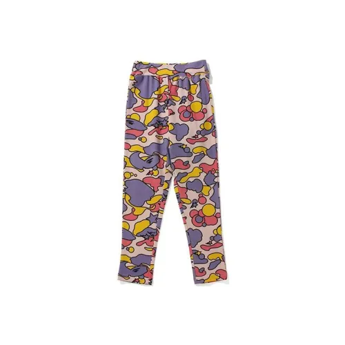 A BATHING APE Леггинсы Детские Розовые